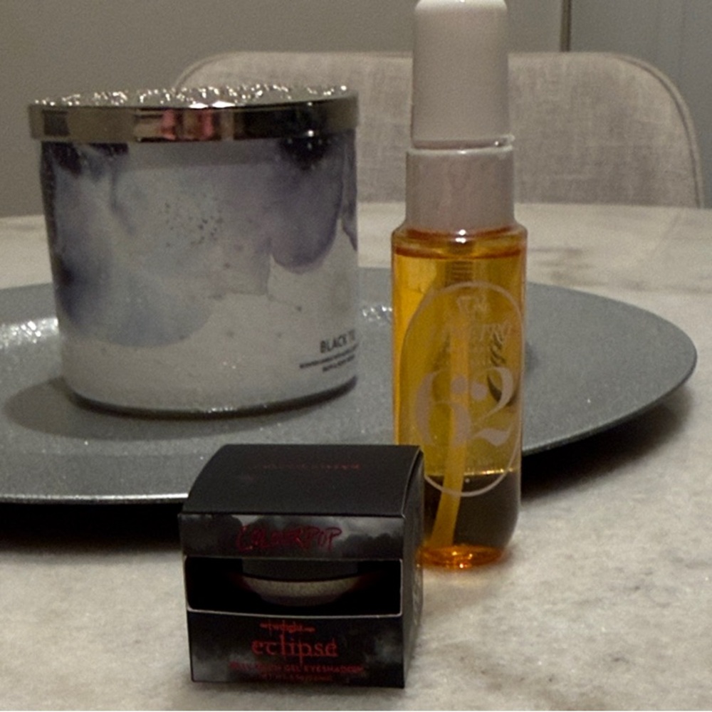 Colourpop Twilight Jelly Much Cullen Coven and bonus Sol de Janeiro Spray
